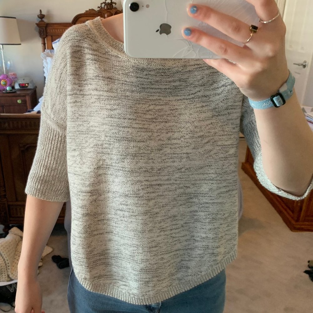 Heathered Gray shirt